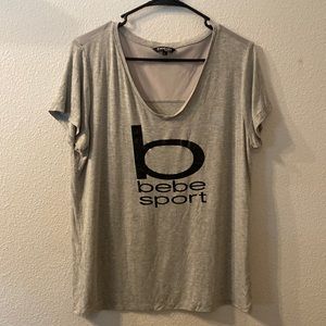 Bebe sport graphic tee size large